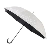 ランバンオンブルー 晴雨兼用 フワクール 1級遮光 新品 ベージュ 一級遮光/晴雨兼用日傘】ランバン オン ブルー (LANVIN en Blue